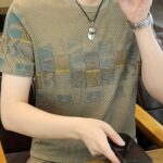 Men'S Summer Short-Sleeve T-Shirt, Trendy Summer Apparel