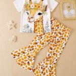 A Two-Piece Set for Girls Featuring a Casual Style with a Soft And Comfortable Knit Fabric