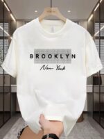 Men'S T-Shirt, Casual All-Matching Base Clothes, Comfortable Sports Top