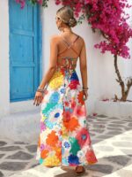 Women's Casual Long Dress, Simple and Fashionable, Suitable for Casual Attire - Image 2