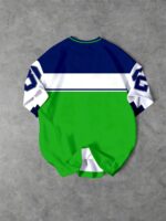 Men's Casual T-Shirt with Striking "81.28cm Number Graphic, Crew Neck Short Sleeves, Breathable Regular Fit for Daily and Formal Wear