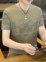 Men'S Summer Short-Sleeve T-Shirt, Trendy Summer Apparel - Image 2