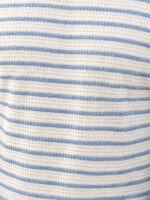 Summer New Men'S Short Sleeve T-Shirt Casual Fashion Comfortable Versatile Jacquard Striped Men'S Top - Image 4