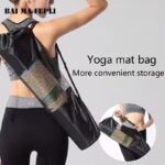 1pc of Breathable Yoga Mat Storage Net Bag, Single-shoulder Fitness Mat Storage Bag