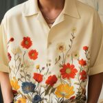 INCERUN Men Floral Printed Shirt Loose Fit Shirt Short Sleeve Button Casual Shirt Holiday Outdoor Shirt Tops  Brand: INCERUN