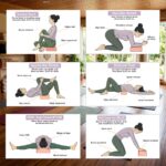 20pcs Yoga Block Pose Cards Set, Beginner-Friendly Yoga Props Guide,