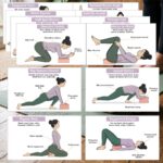20pcs Yoga Block Pose Cards Set, Beginner-Friendly Yoga Props Guide, - Image 2