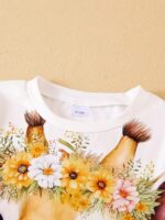 A Two-Piece Set for Girls Featuring a Casual Style with a Soft And Comfortable Knit Fabric - Image 5