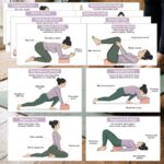 20pcs Yoga Block Pose Cards Set, Beginner-Friendly Yoga Props Guide, - Image 5