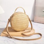 Wo 's Handbag 2025 New Pastoral Style Woven Bag Vintage Casual Straw Weaving Bag Summer Beach Vacation Handbag