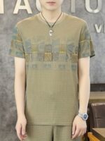 Men'S Summer Short-Sleeve T-Shirt, Trendy Summer Apparel - Image 3