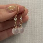 An elegant pair of earrings for summer wear