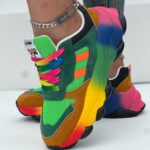 Popular Colorful Casual Sneakers, Women Shoes - Image 4