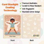 24pcs Yoga Pose Guide Cards - Suitable for Beginners And Seniors, - Image 4