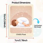 24pcs Yoga Pose Guide Cards - Suitable for Beginners And Seniors, - Image 2