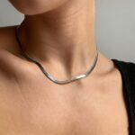 1pc/5pcs High-Quality Hypoallergenic Stainless Steel Golden Necklace, Fade-Resistant, Comfortable and Versatile, - Image 2