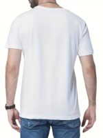Men'S Trendy And Cool Short-Sleeve T-Shirt with High Street Cartoon Gesture Patterns - Image 2