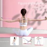 4pcs Yoga & Fitness Set for Home Workouts - Durable PP Material, Solid Color Design - Image 3