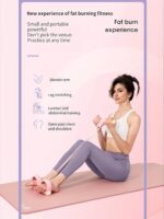 4pcs Yoga & Fitness Set for Home Workouts - Durable PP Material, Solid Color Design - Image 8