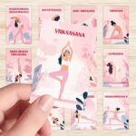 25pcs Yoga Guide Card Set, 2D, Basic Yoga Practice Card, Yoga Poses, Suitable for Beginners and Elderly, Gentle Movement Stretching Teaching - Image 2