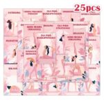 25pcs Yoga Guide Card Set, 2D, Basic Yoga Practice Card, Yoga Poses, Suitable for Beginners and Elderly, Gentle Movement Stretching Teaching - Image 6