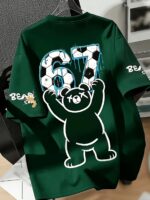 [Printing Design, No Texture] 1pc Men'S Casual T-Shirt And Shirt - Image 4