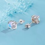 Pair of Women'S Elegant And Sexy Moonstone Earrings, Fashionable Easy Cute Style - Image 2